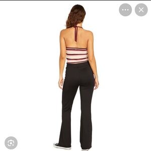 Volcom Women's Black Flare Legging Pants